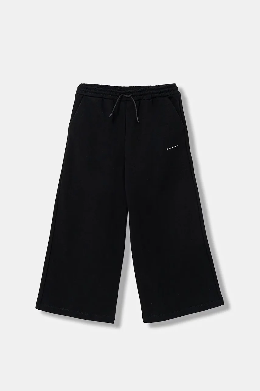 Marni pantaloni de trening din bumbac pentru copii MP190F TROUSERS