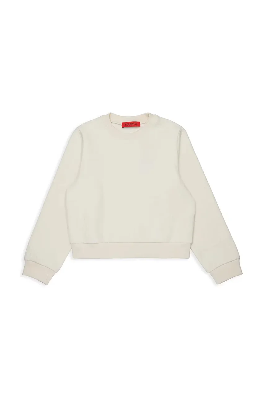 Max&Co. hanorac pentru copii cu bumbac MAXS26F SWEAT-SHIRT