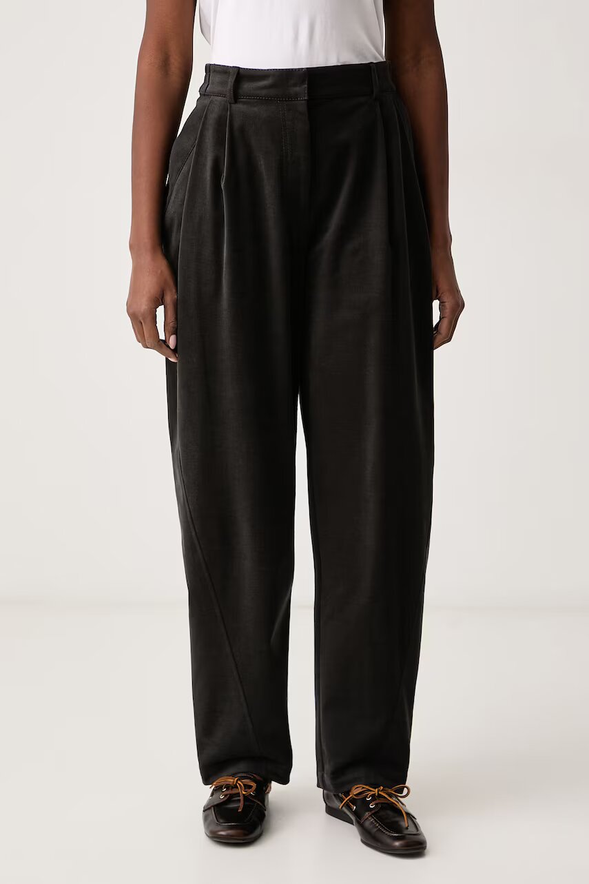 Max&Co. pantaloni pentru femei din bumbac cu elastan MCLUTILITA