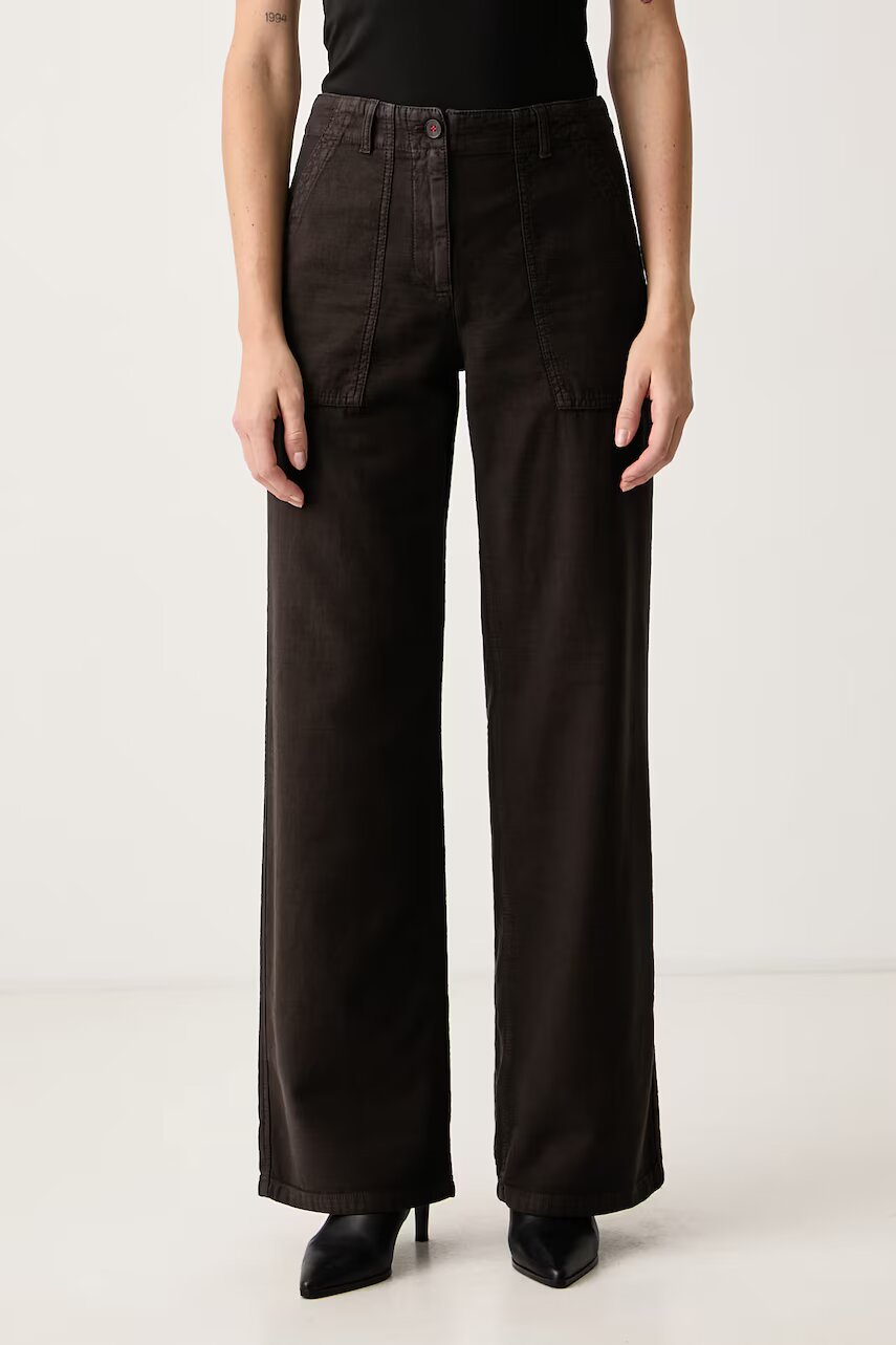 Max&Co. pantaloni pentru femei din bumbac EMIRO