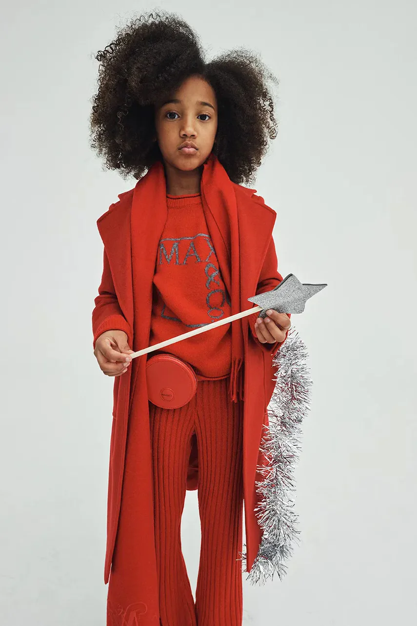 Max&Co. pulover de lână pentru copii MAXK21F KNITWEAR