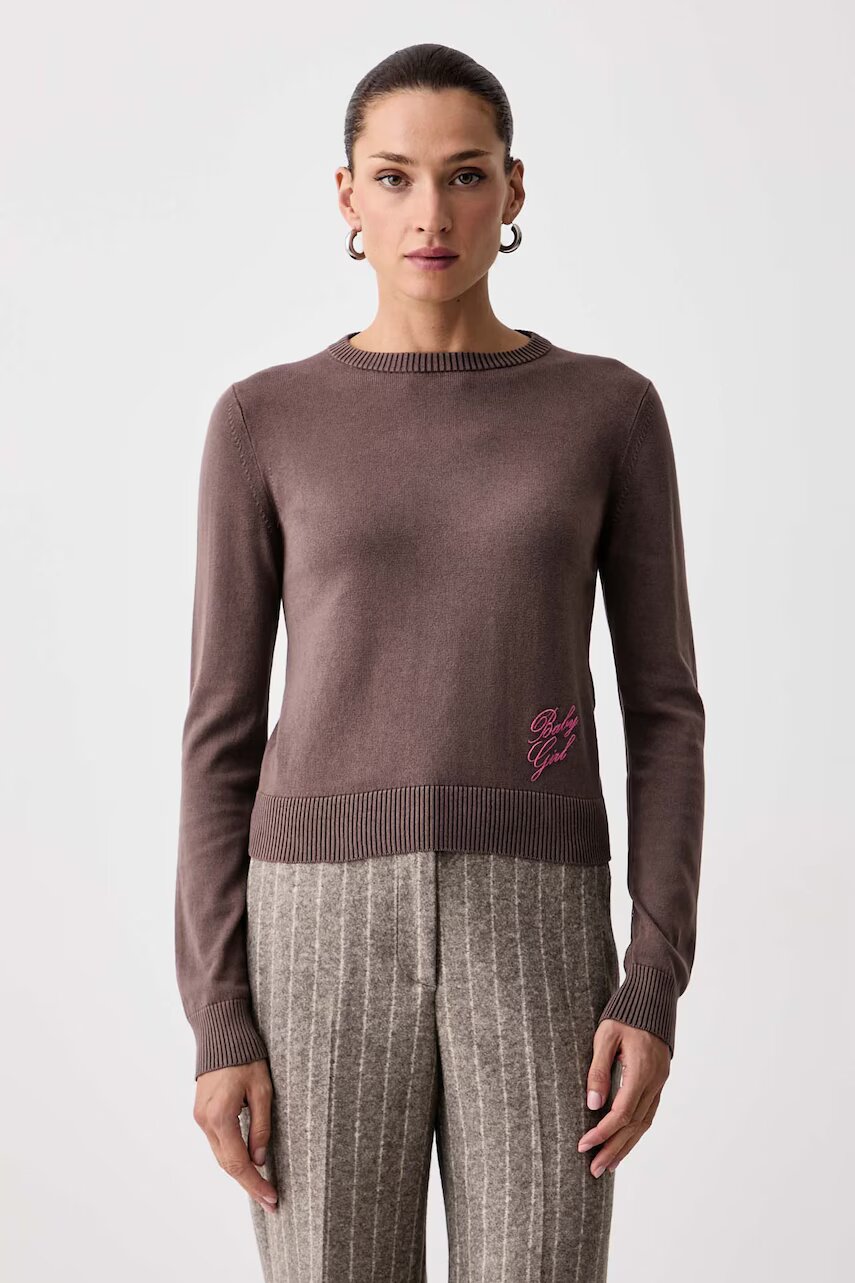 Max&Co. pulover pentru femei din bumbac COMMA