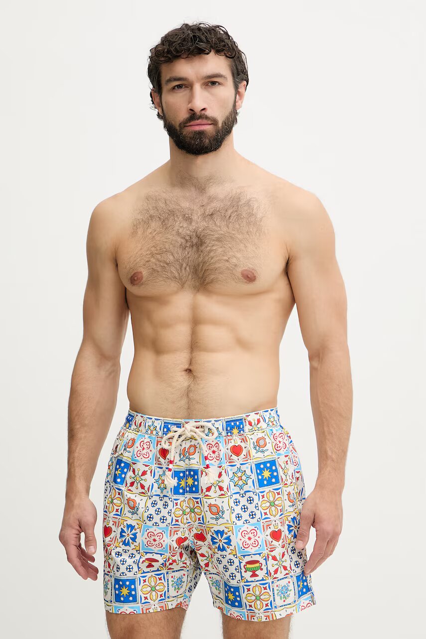 MC2 Saint Barth pantaloni scurți de baie bărbătești LIGHTING 70