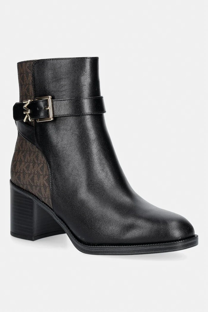 MICHAEL Michael Kors botine cu toc jos pentru femei Rachel Heeled Bootie