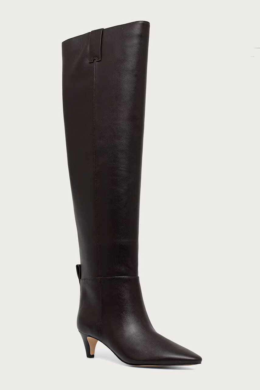 MICHAEL Michael Kors cizme pentru femei din piele Daniela Kitten Boot