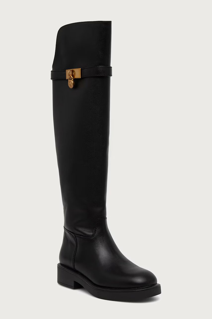 MICHAEL Michael Kors cizme pentru femei din piele Hamilton Moderne Boot