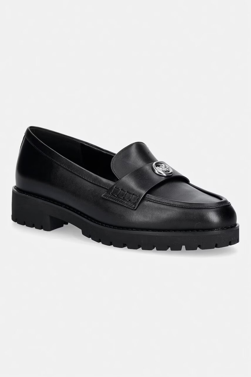 MICHAEL Michael Kors loafers slip-on pentru femei din piele Jaelyn Lug Loafer