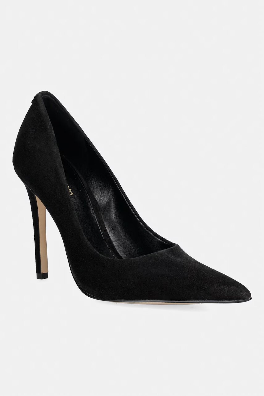MICHAEL Michael Kors pantofi cu toc stiletto din piele întoarsă Elyse High Pump