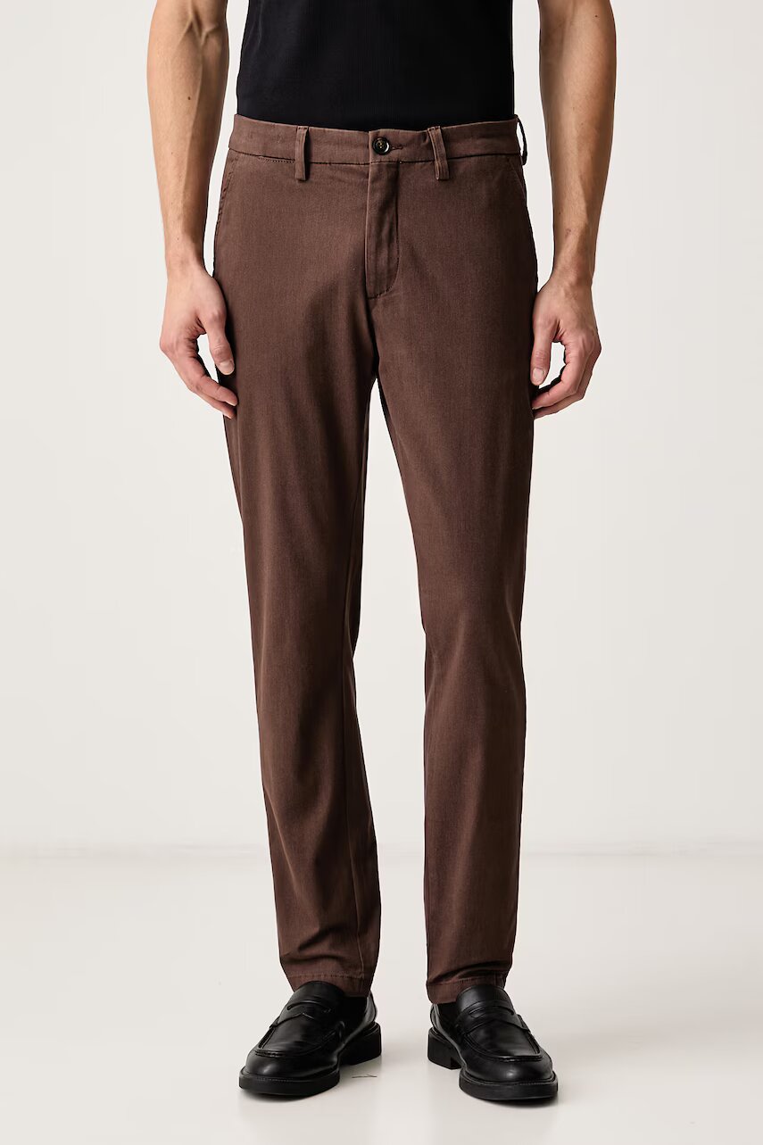 Mos Mosh pantaloni chinos pentru bărbați cu bumbac Hunt