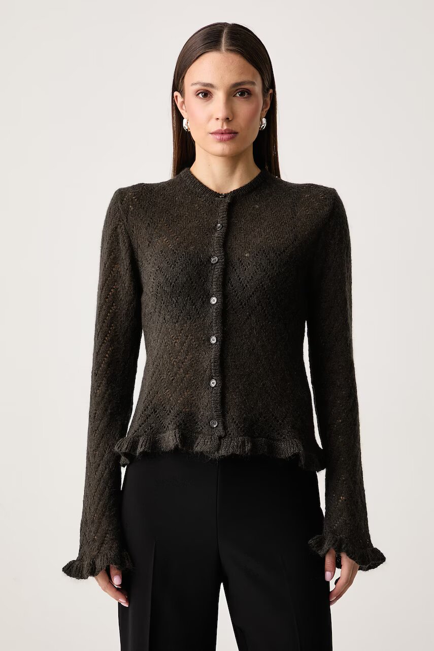 MSGM cardigan pentru femei cu amestec de mohair