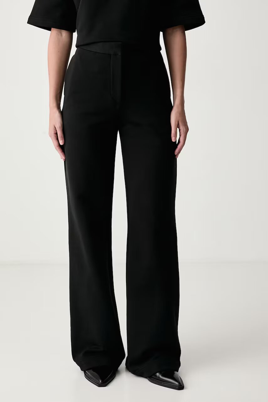 MSGM pantaloni pentru femei din bumbac