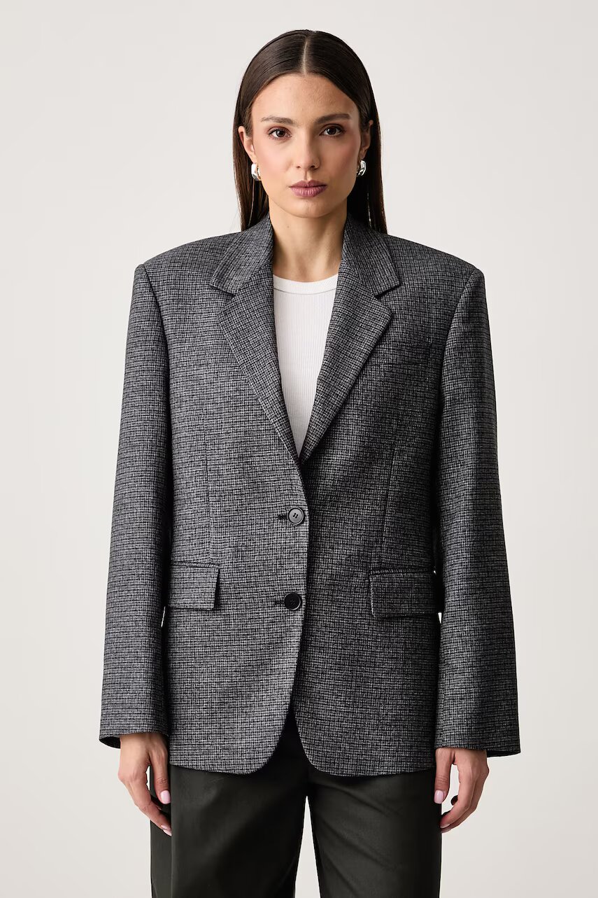 MSGM sacou cu un singur rând de nasturi pentru femei