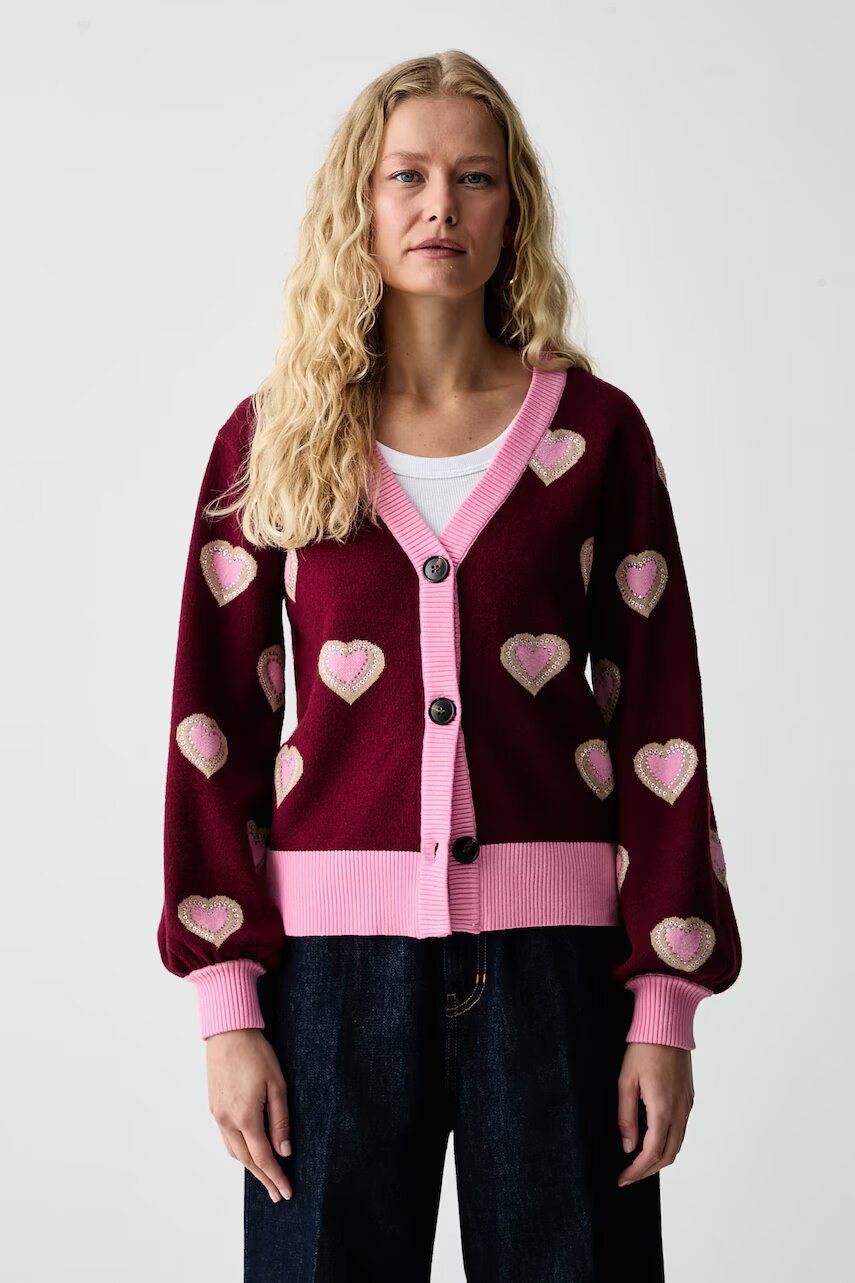 Never Fully Dressed cardigan pentru femei cu vâscoză