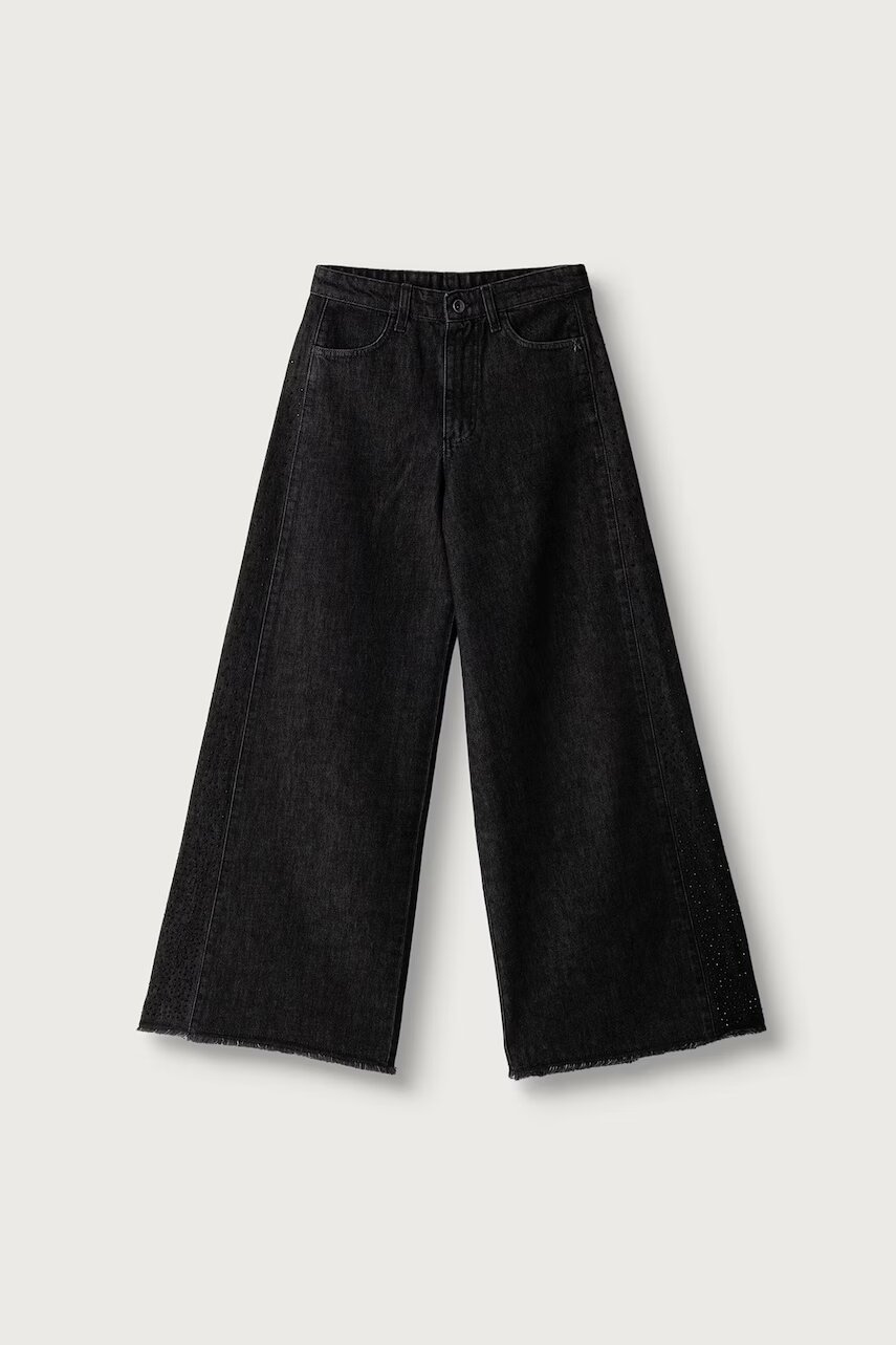 Patrizia Pepe blugi wide leg pentru copii D0034