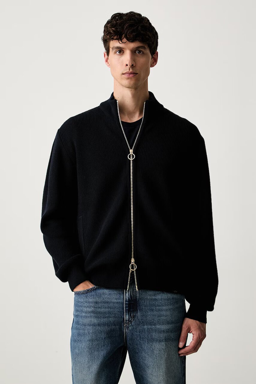 Paul & Shark cardigan pentru bărbați cu lână