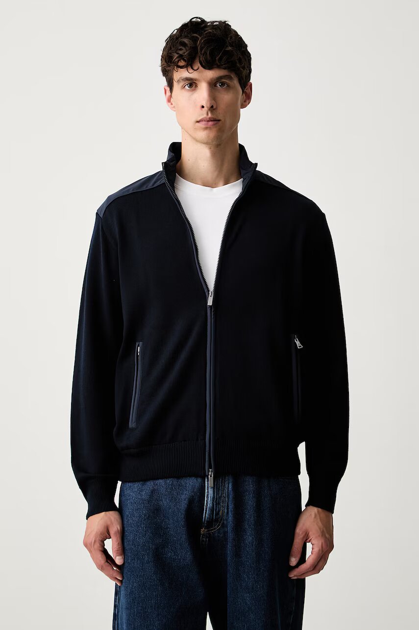 Paul & Shark cardigan pentru bărbați din lână