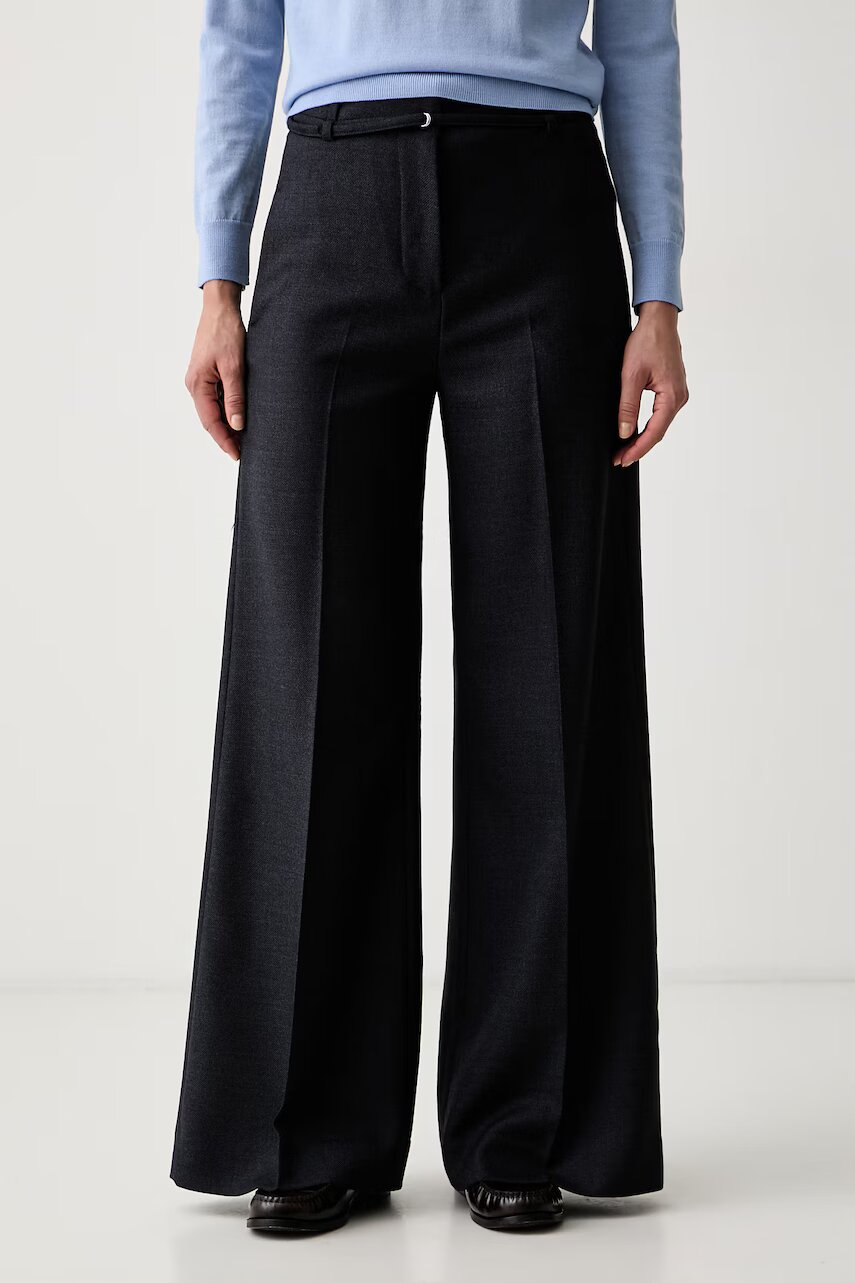 Paul & Shark pantaloni pentru femei din lână