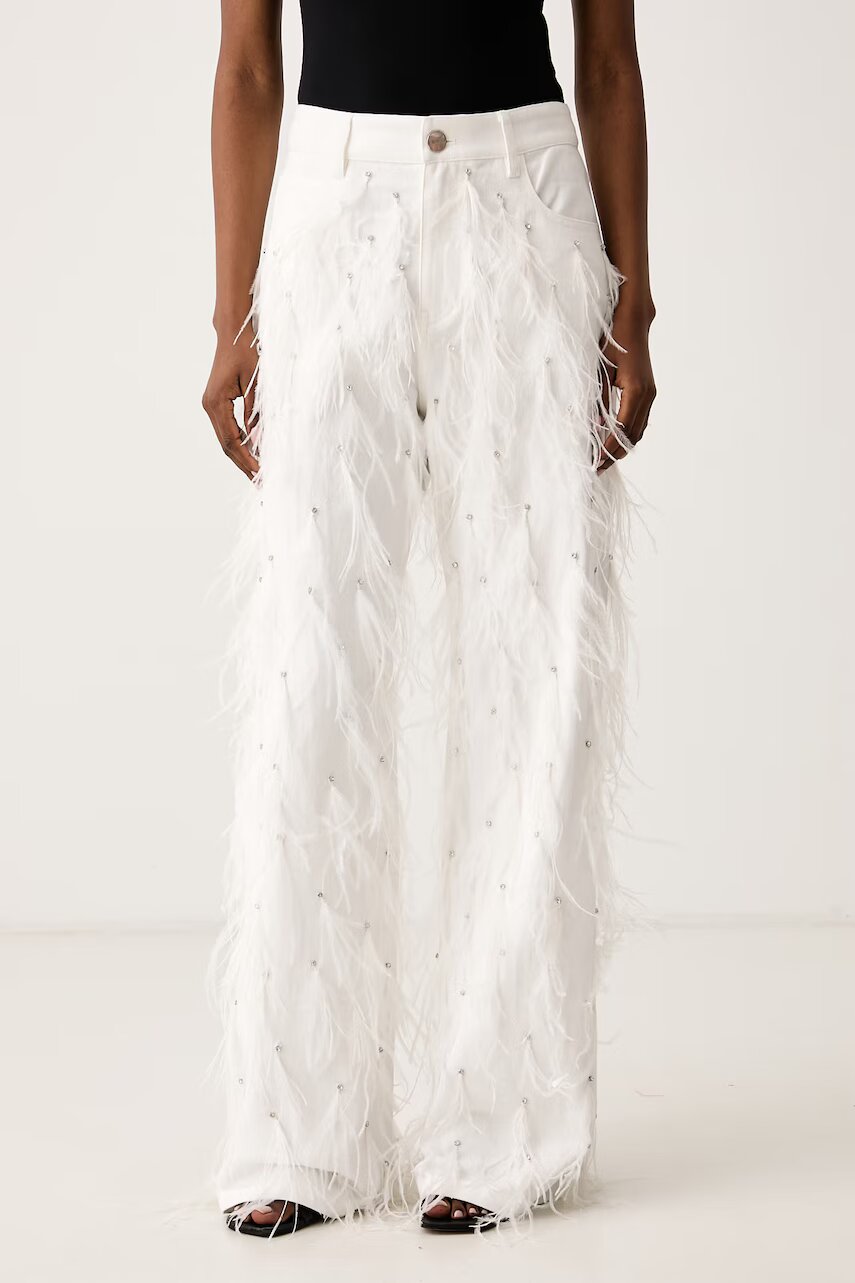 Pinko blugi wide leg pentru femei