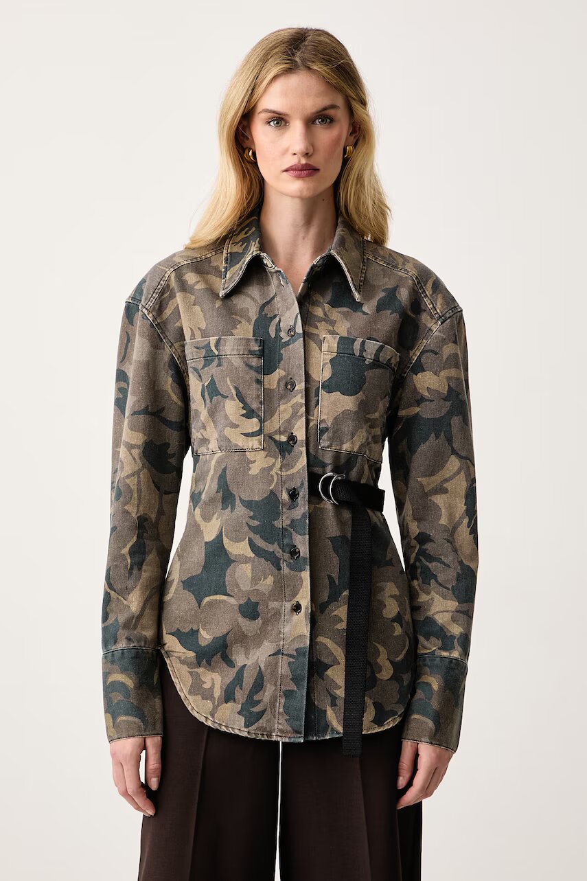 Pinko cămașă pentru femei din denim