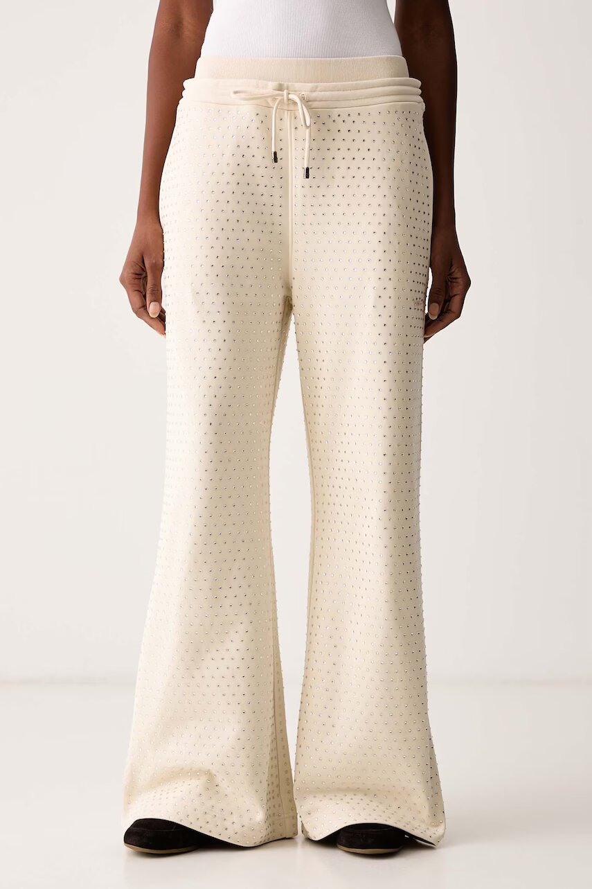 Pinko pantaloni de trening pentru femei din bumbac