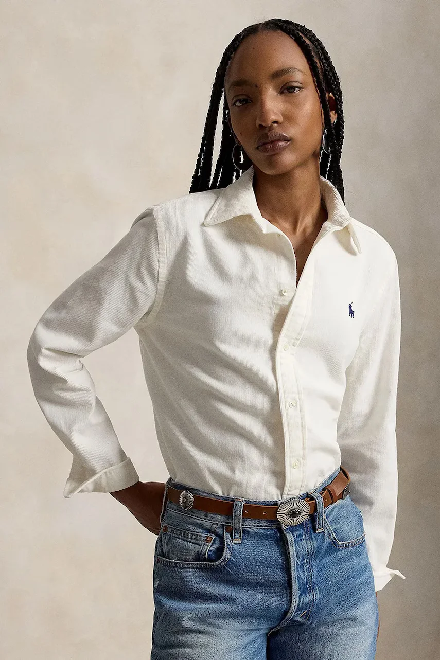 Polo Ralph Lauren cămașă de damă din bumbac