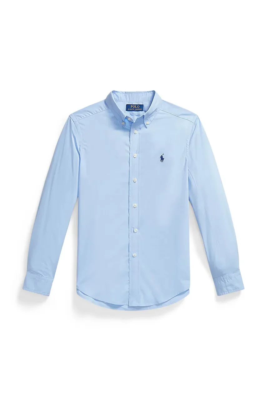 Polo Ralph Lauren cămașă pentru copii din bumbac