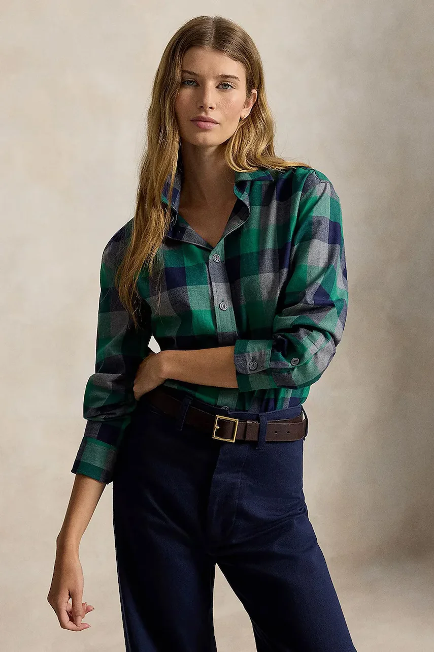 Polo Ralph Lauren cămașă pentru femei din bumbac