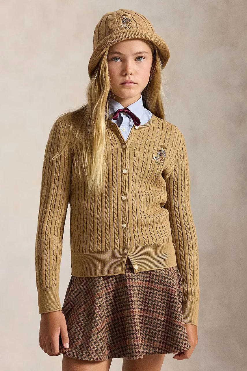 Polo Ralph Lauren cardigan pentru copii din bumbac