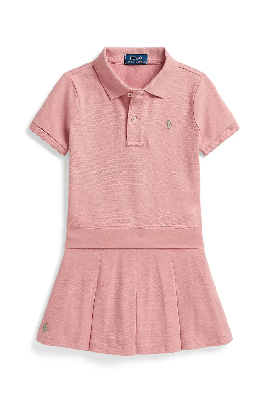 Polo Ralph Lauren compleu de zi pentru copii din bumbac cu elastan