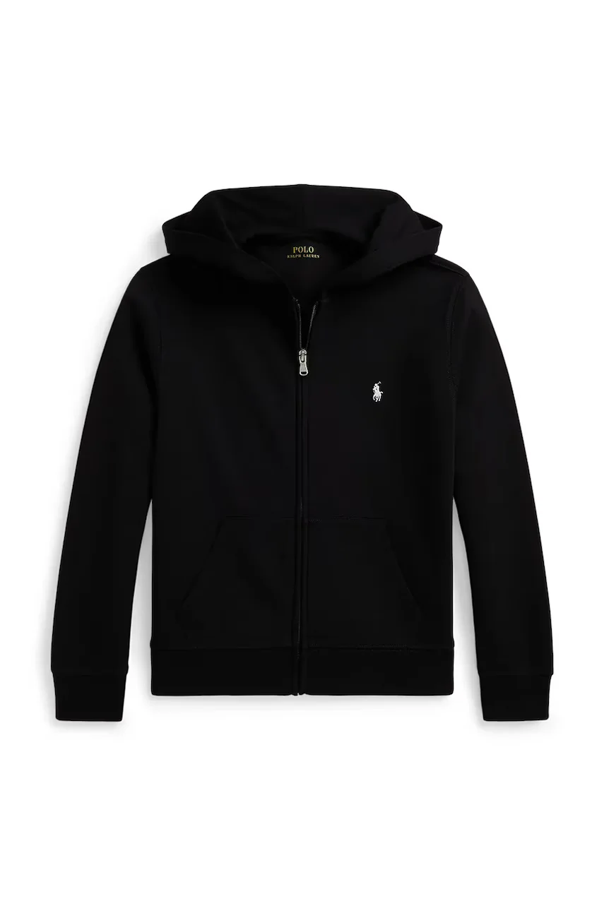 Polo Ralph Lauren hanorac cu glugă pentru copii cu bumbac