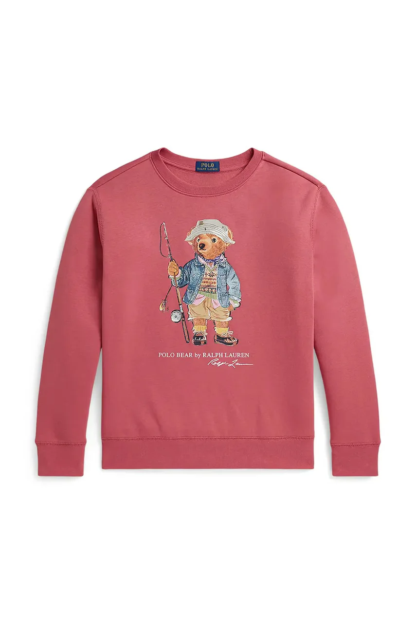 Polo Ralph Lauren hanorac pentru copii cu bumbac