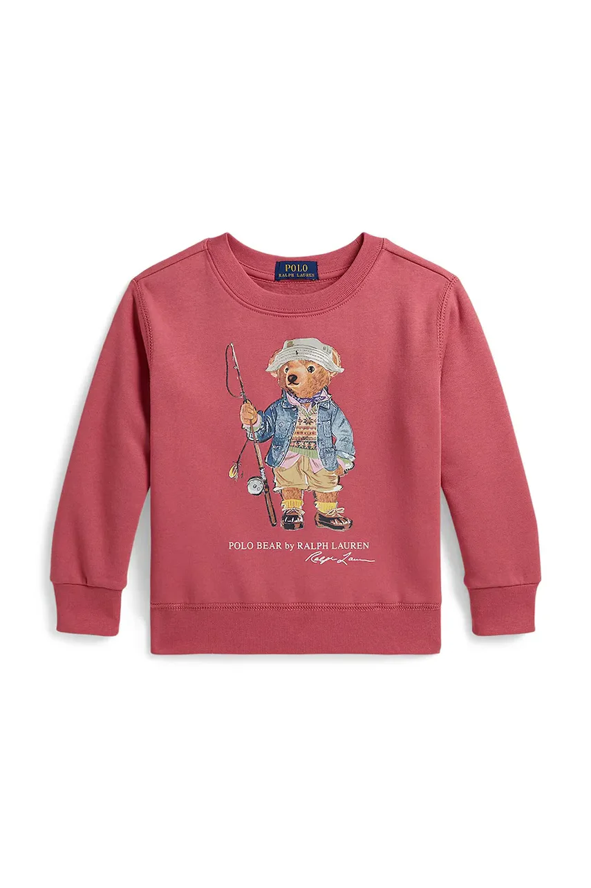 Polo Ralph Lauren hanorac pentru copii cu bumbac