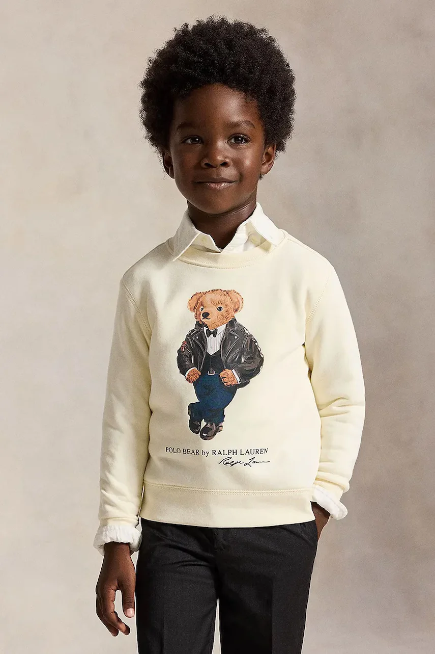 Polo Ralph Lauren hanorac pentru copii cu bumbac