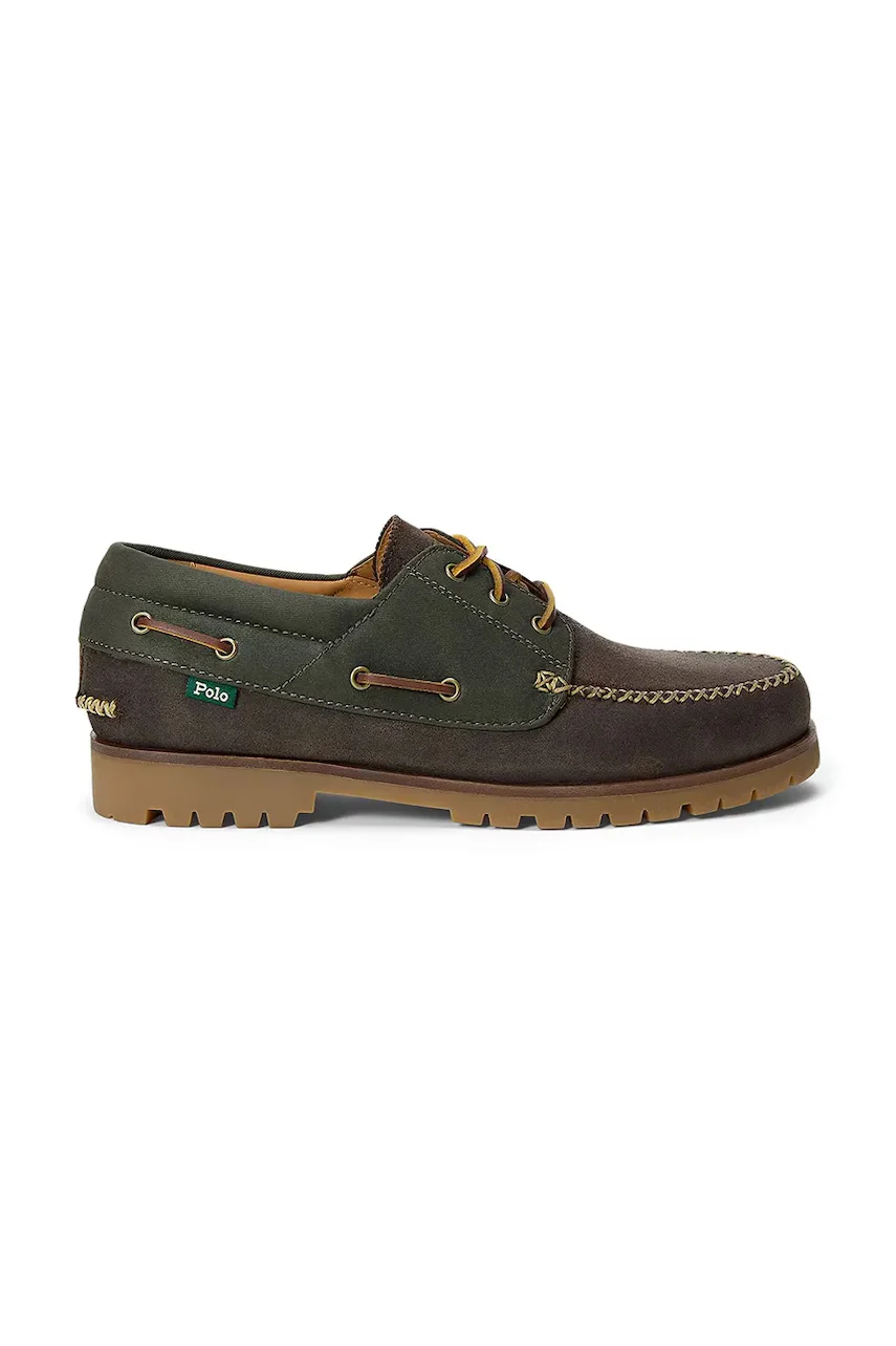 Polo Ralph Lauren mocasini pentru bărbați din piele Ranger Deck