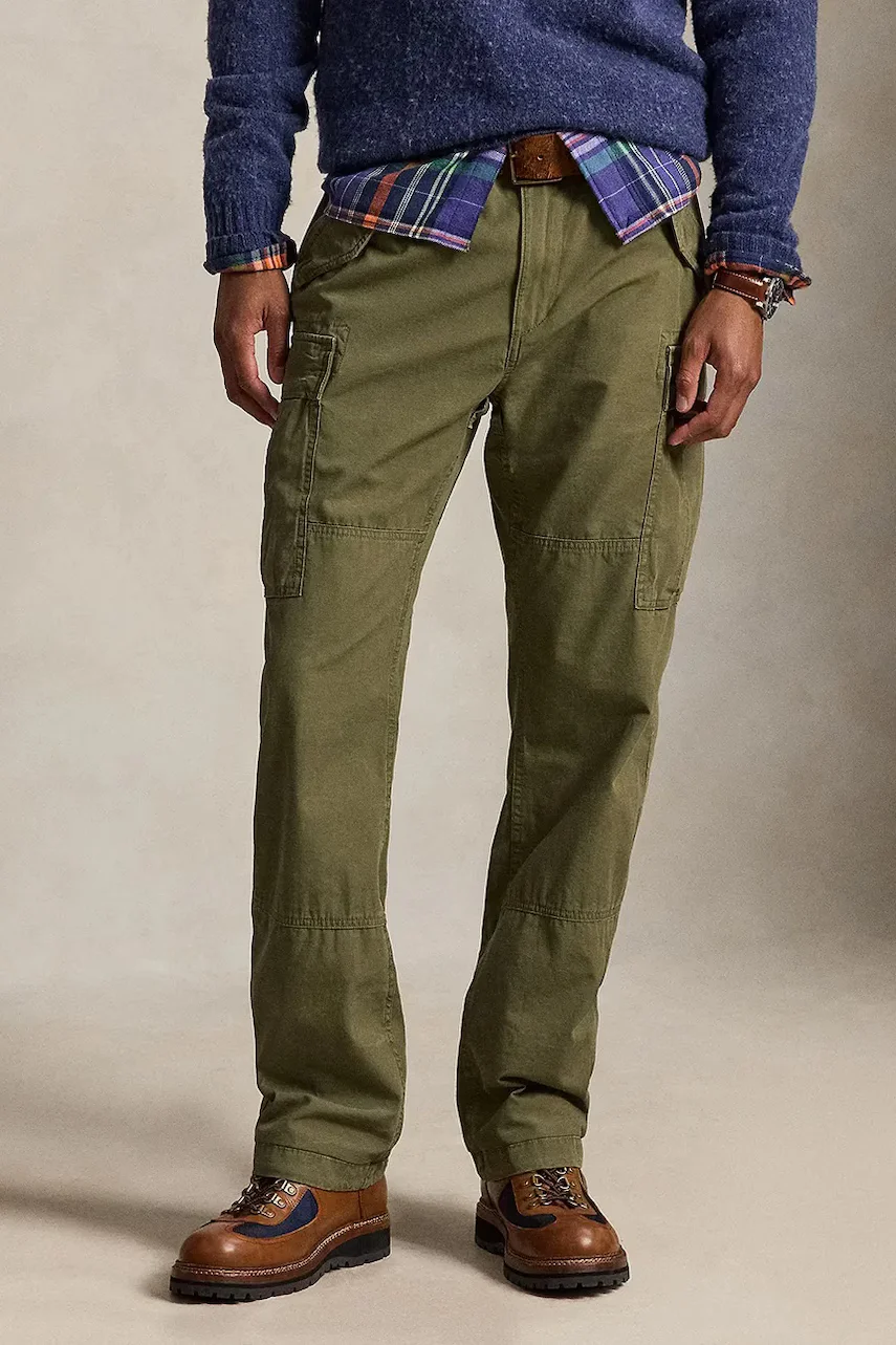 Polo Ralph Lauren pantaloni cargo pentru bărbați din bumbac