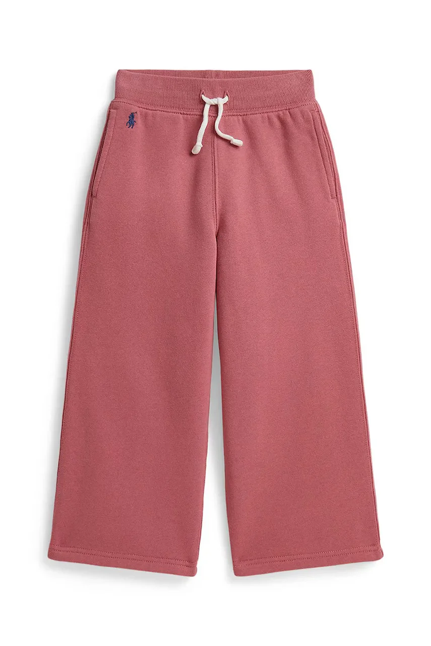Polo Ralph Lauren pantaloni de trening pentru copii cu bumbac