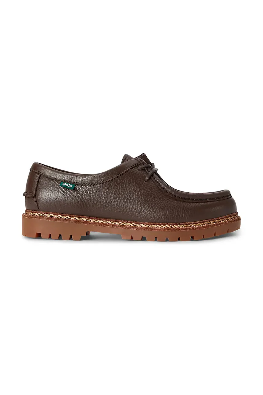 Polo Ralph Lauren pantofi pentru bărbați din piele Jett Apron