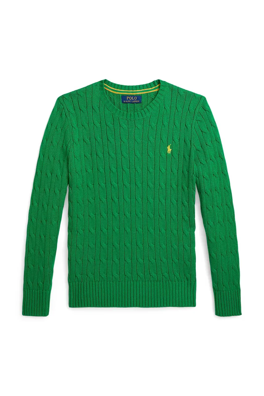 Polo Ralph Lauren pulover de bumbac pentru copii