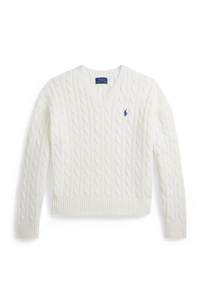 Polo Ralph Lauren pulover de bumbac pentru copii
