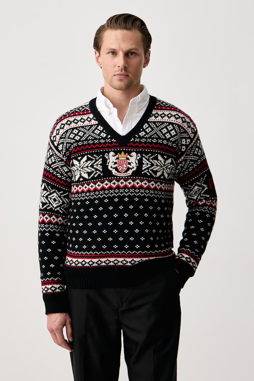 Polo Ralph Lauren pulover pentru bărbați din lână