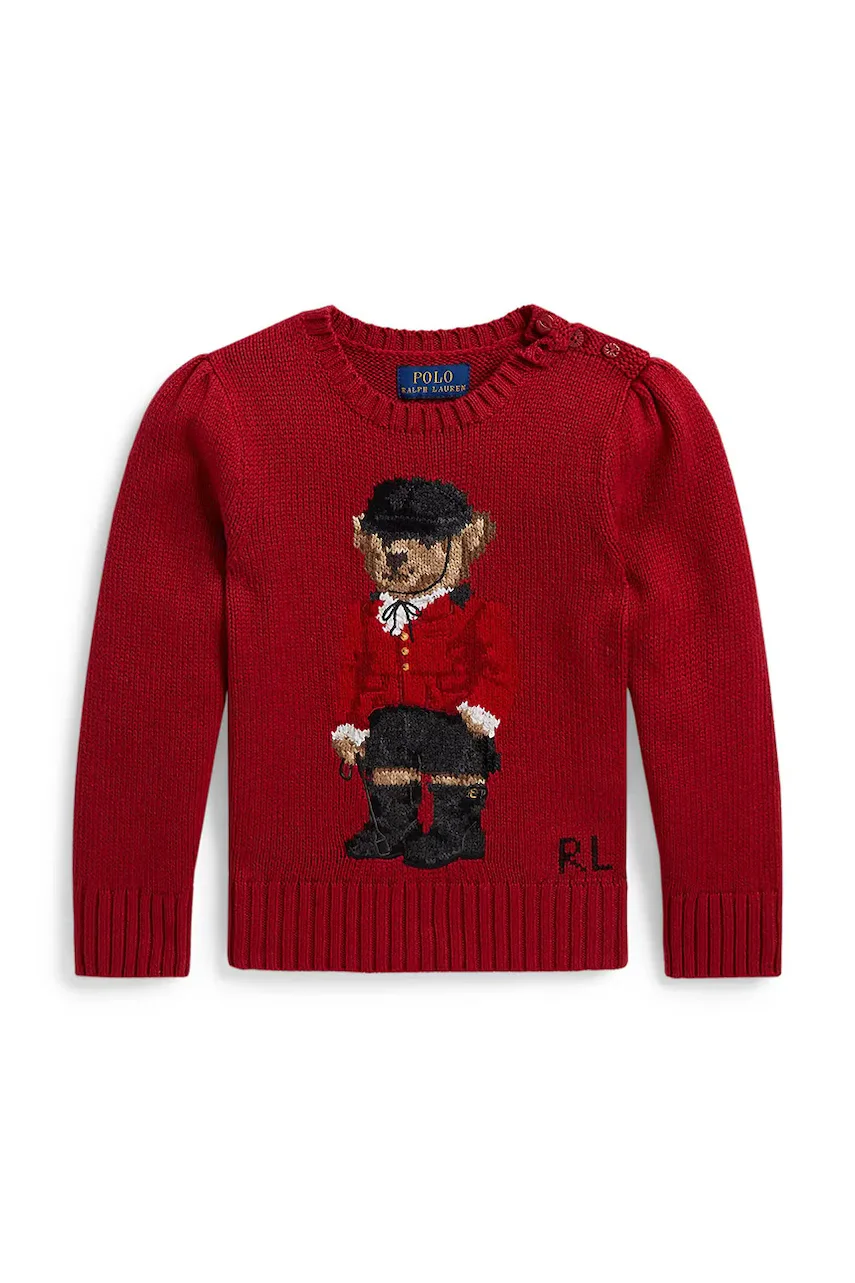 Polo Ralph Lauren pulover pentru copii din bumbac
