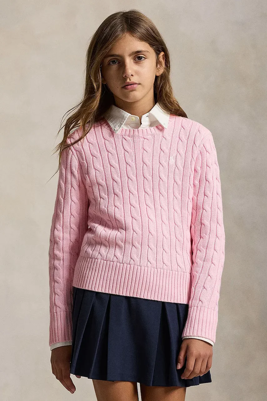 Polo Ralph Lauren pulover pentru copii din bumbac