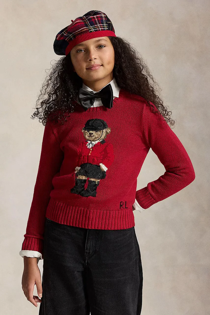 Polo Ralph Lauren pulover pentru copii din bumbac