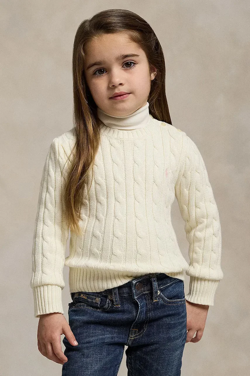 Polo Ralph Lauren pulover pentru copii din bumbac