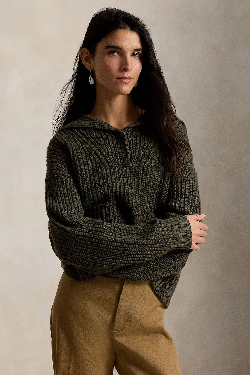 Polo Ralph Lauren pulover pentru femei cu lână