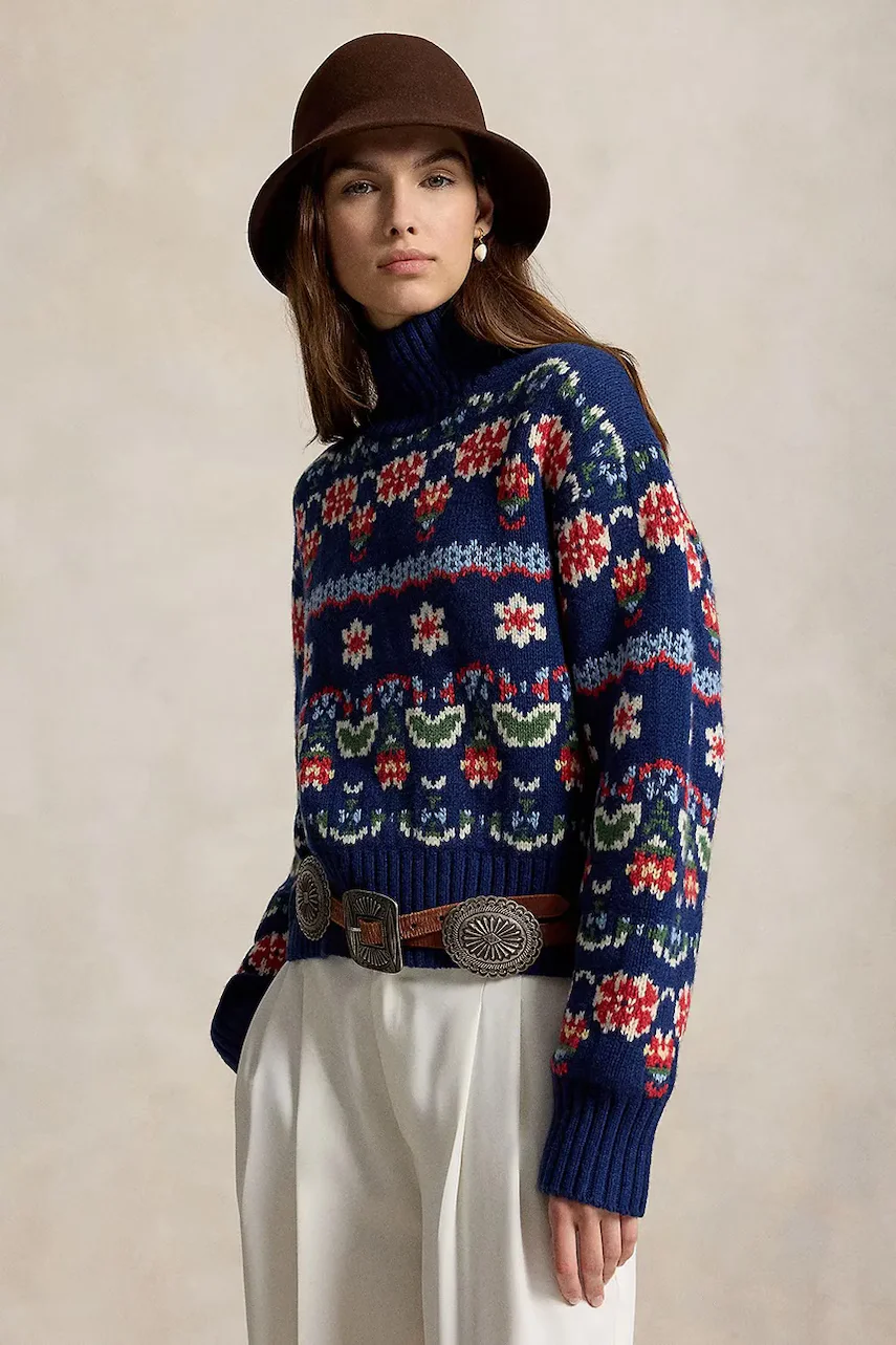 Polo Ralph Lauren pulover pentru femei cu lână