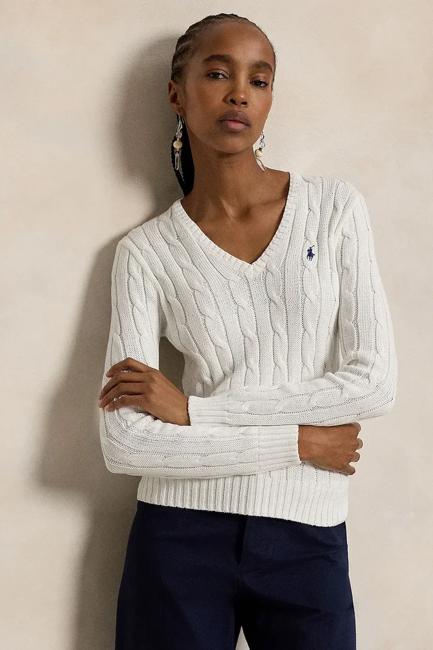 Polo Ralph Lauren pulover pentru femei din bumbac
