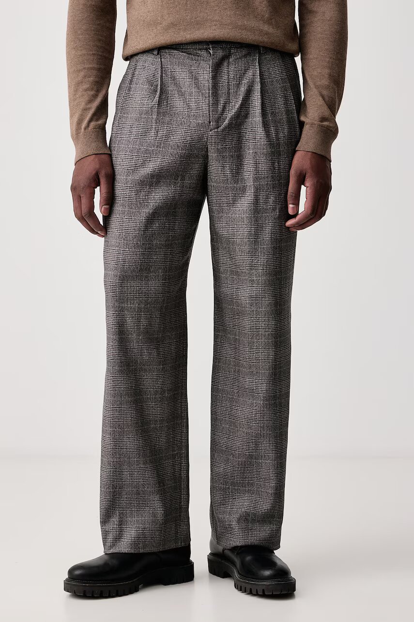 PS Paul Smith pantaloni de costum pentru bărbați cu bumbac