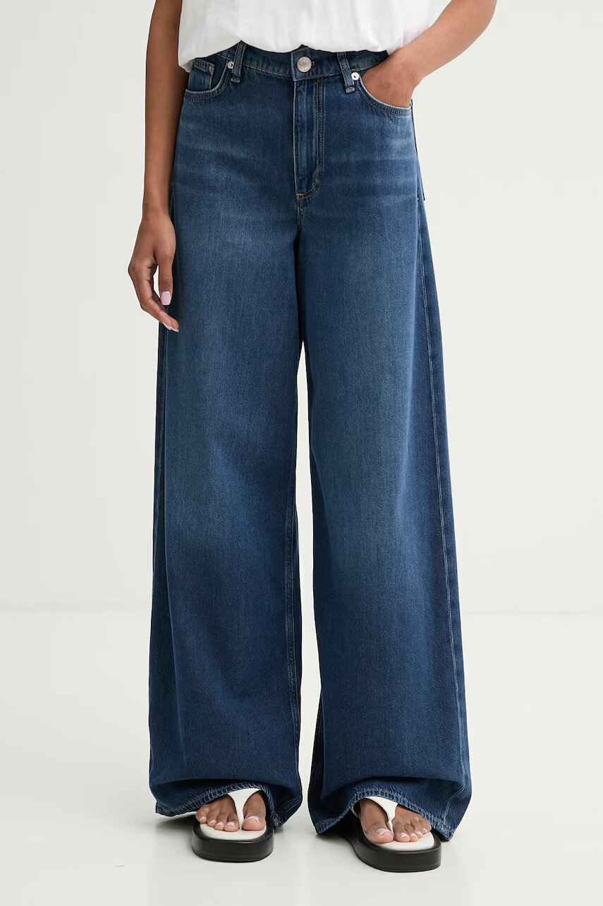 Rag&Bone blugi wide leg pentru femei Sofie