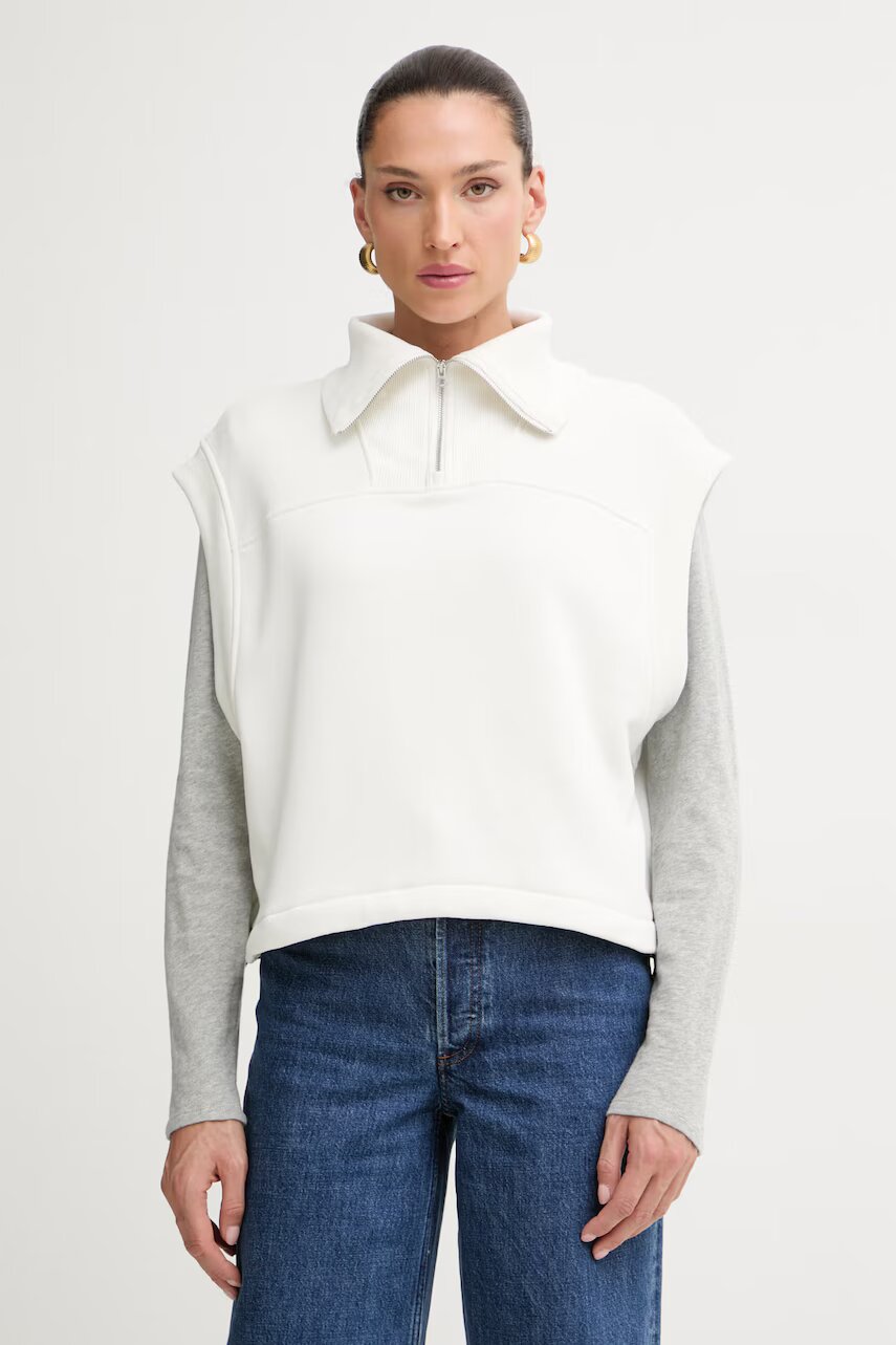 Rag&Bone hanorac fără mâneci pentru femei cu bumbac Terry